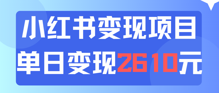 图片[1]-（11885期）利用小红书卖资料单日引流150人当日变现2610元小白可实操（教程+资料）-创博项目库