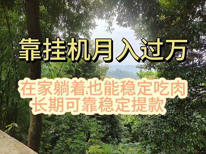 （11144期）挂机掘金，日入1000+，躺着也能吃肉，适合宝爸宝妈学生党工作室，电脑…-创博项目库