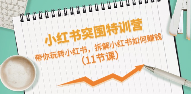 （10868期）小红书突围特训营，带你玩转小红书，拆解小红书如何赚钱（11节课）-创博项目库