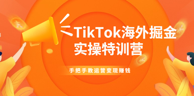 图片[1]-（1942期）TikTok海外掘金实操特训营：手把手教运营变现赚钱【视频课程】-创博项目库