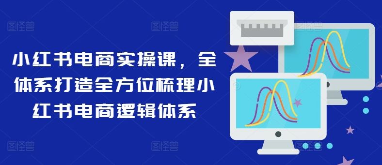 小红书电商实操课，全体系打造全方位梳理小红书电商逻辑体系-创博项目库