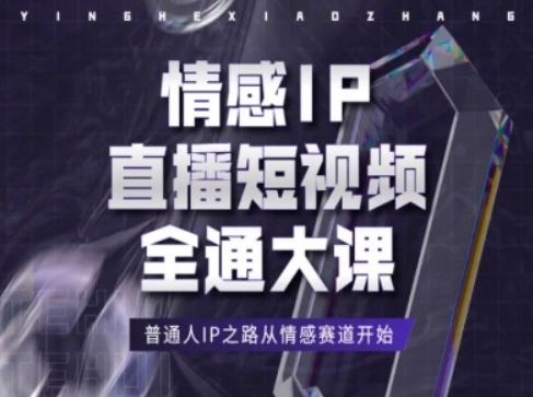 情感IP直播短视频全通大课，普通人IP之路从情感赛道开始-创博项目库