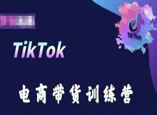 TikTok电商带货训练营，跟随时代潮流，跨境掘金-创博项目库