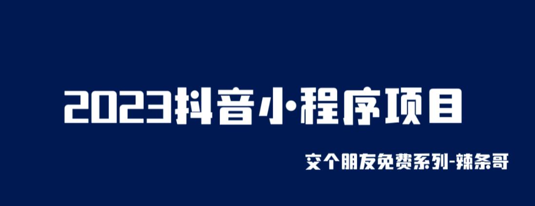 2023抖音小程序项目，变现逻辑非常很简单，当天变现，次日提现【揭秘】