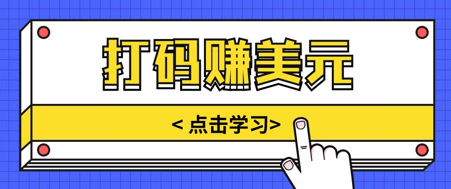 手动输入验证码，每天多投入几个小时，也能轻松获得两三千元的收入-创博项目库