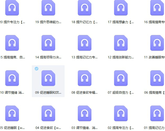 图片[4]-（z1027）78GB 的阿尔法音波素材，胎教、幼儿宝宝大脑之类的，可用于做母婴赛道等，…-创博项目库